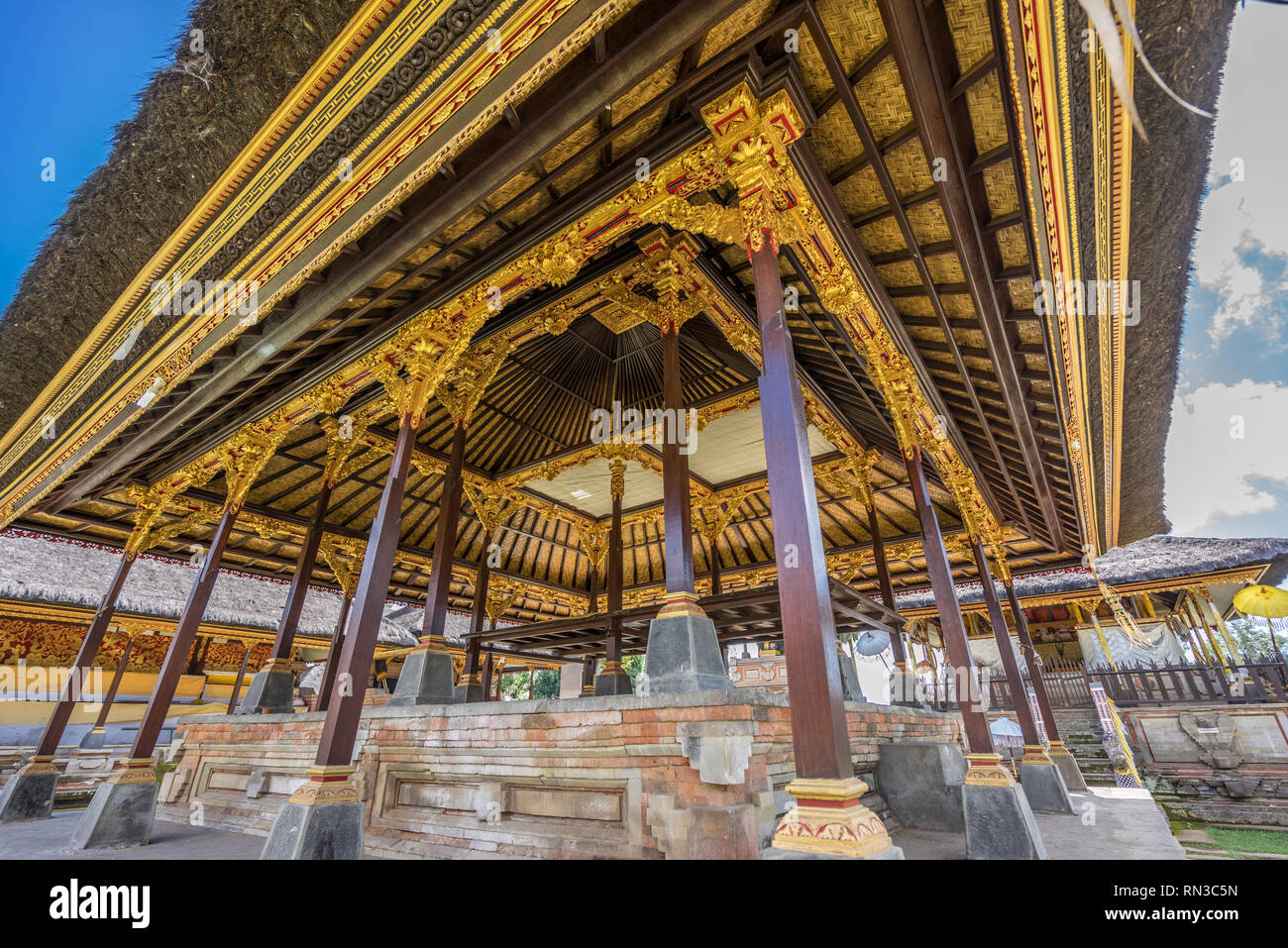 Pura Penataran Sasih, una volta era stato il tempio del regno Pejeng. Situato in Tampaksiring, Blahbatuh, Bali, Indonesia Foto Stock