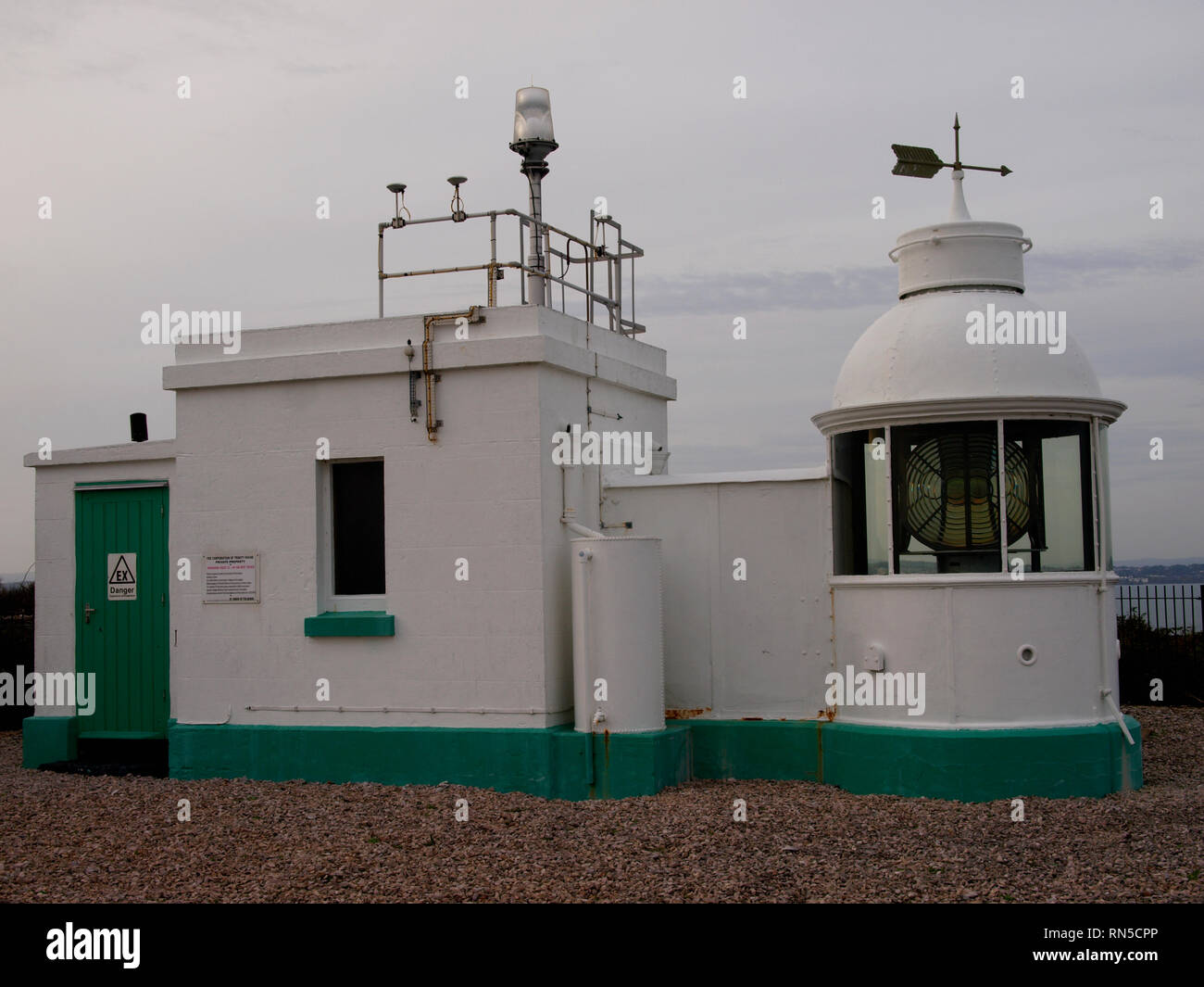 Berry Head Lighthouse, Brixham, Devon, Regno Unito Foto Stock