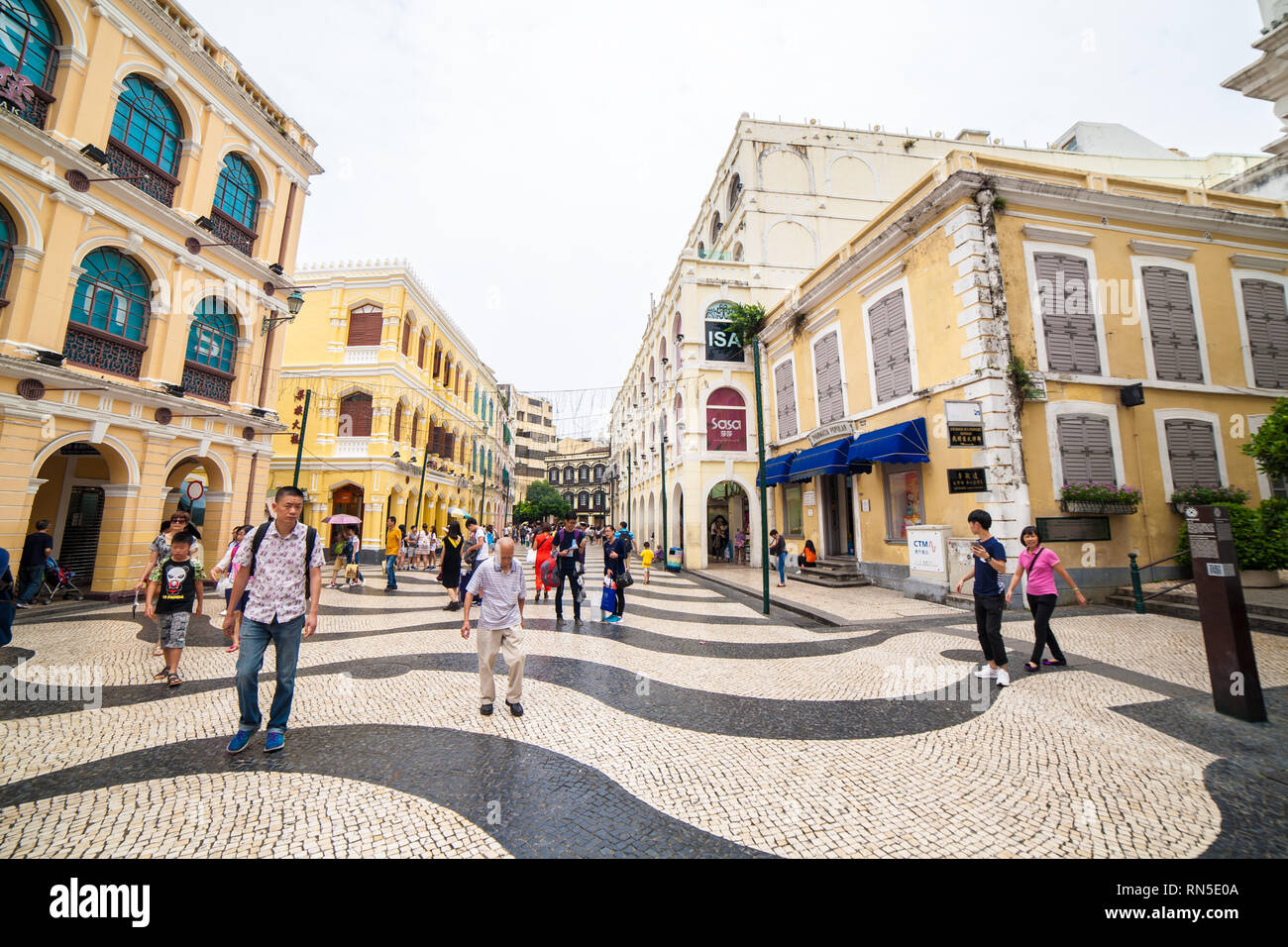 Visite di Macau Foto Stock