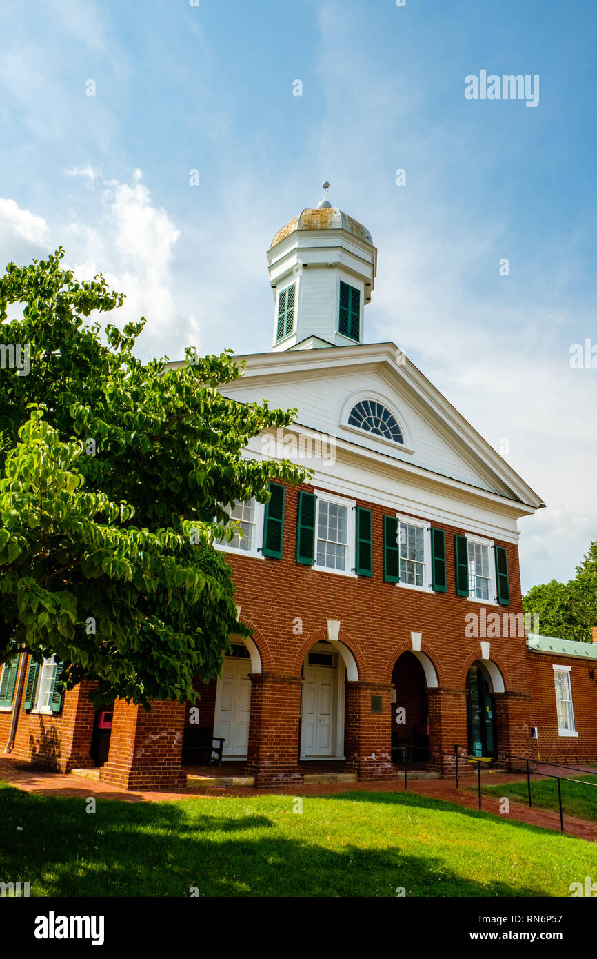 Madison County Courthouse, 2 South Main Street, Madison, Virginia Foto Stock