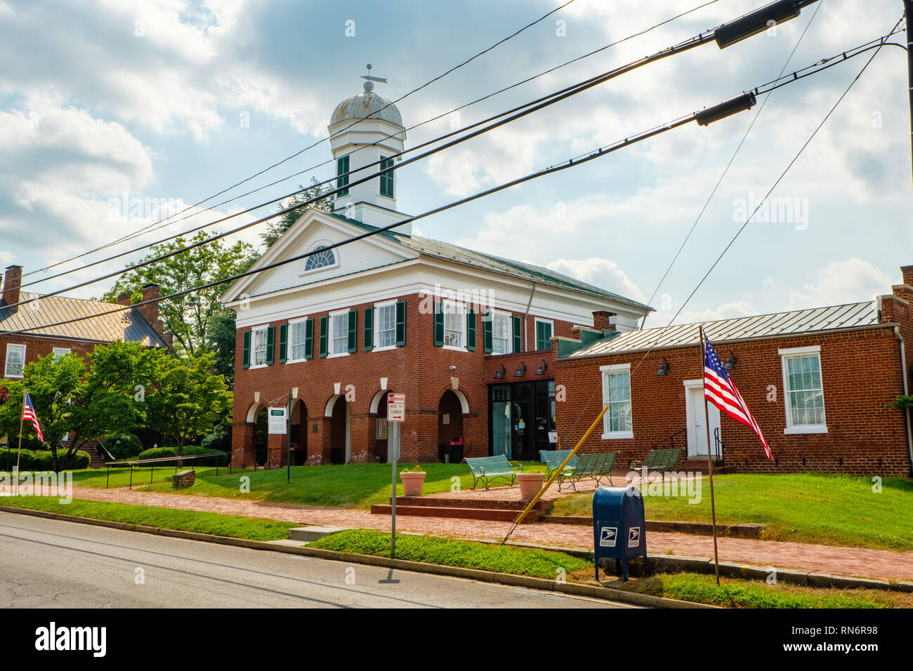 Madison County Courthouse, 2 South Main Street, Madison, Virginia Foto Stock