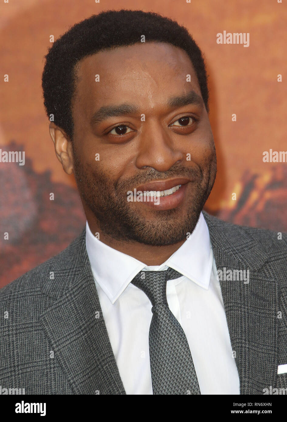 Sep 24, 2015 - Londra, Inghilterra, Regno Unito - "Il marziano' Premiere Europeo di Odeon Leicester Square - tappeto rosso arrivi mostra fotografica: Chiwetel Ejiofor Foto Stock