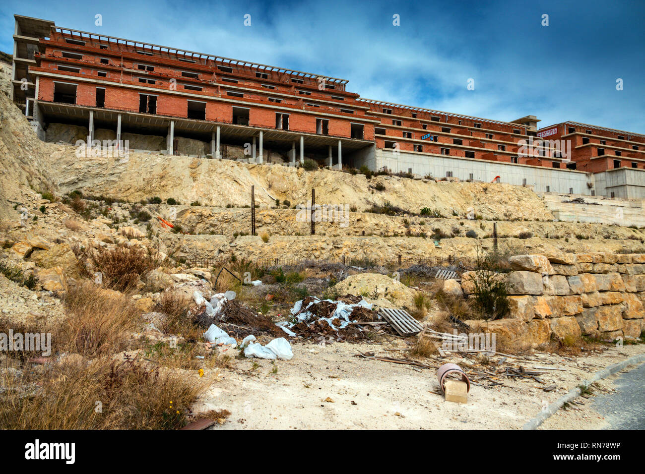 Bonalba golf resort e urbanizzazione, Mutxamel, Alicante, Costa Banca, Spagna Foto Stock