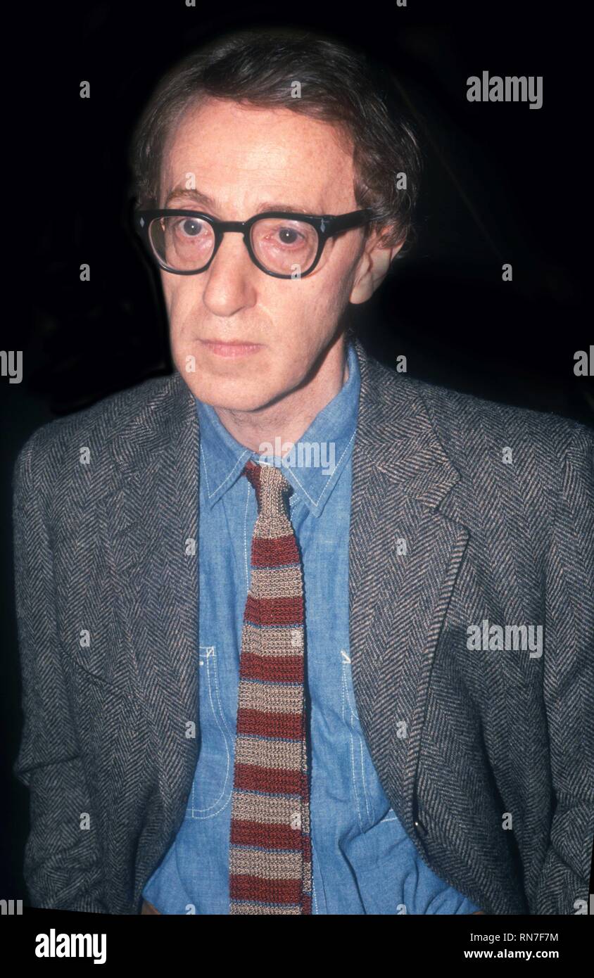 Woody Allen 1989 foto da John Barrett/il PHOTOlink Foto Stock