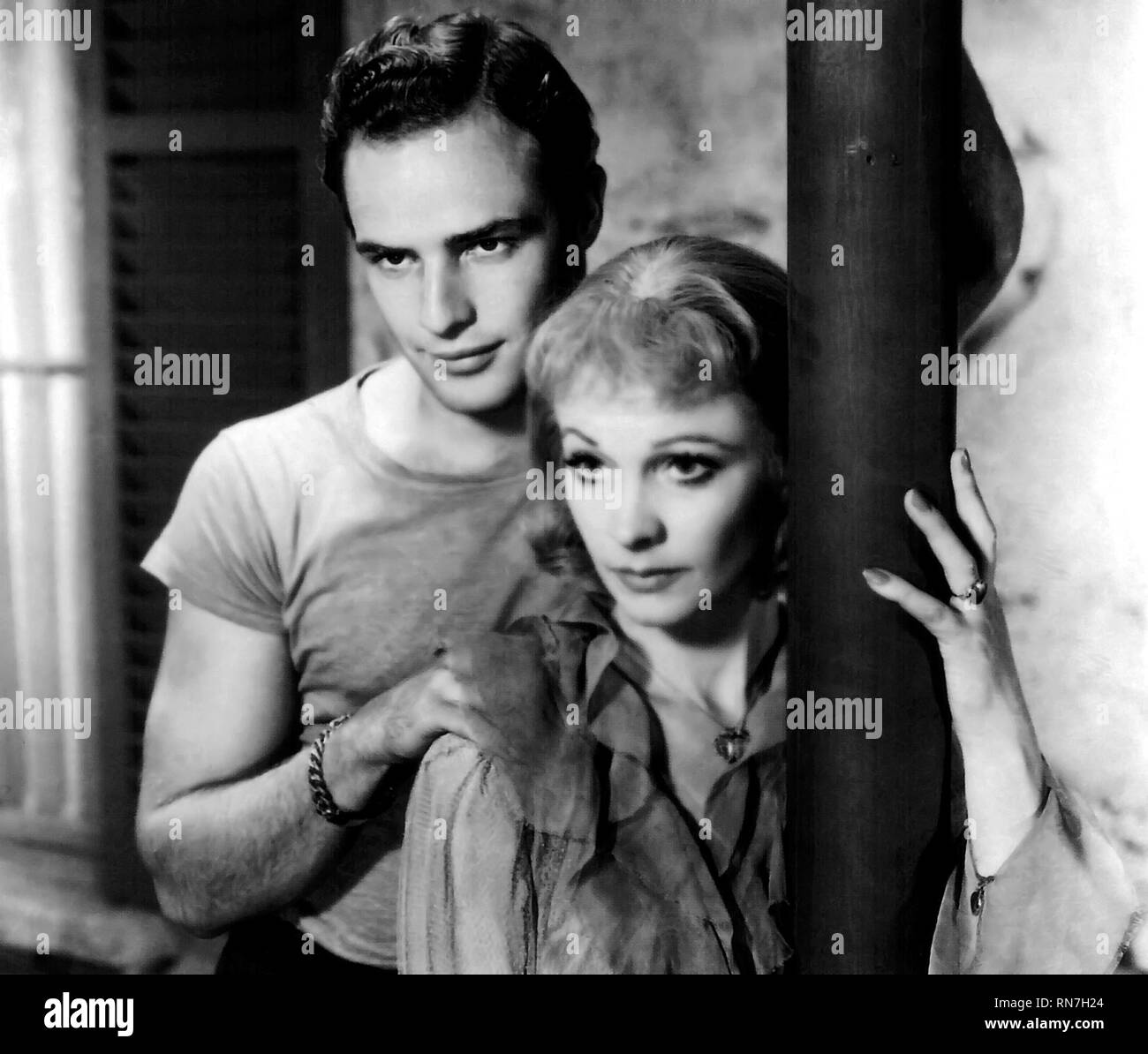 BRANDO,LEIGH, A Streetcar Named desire, 1951 Foto Stock