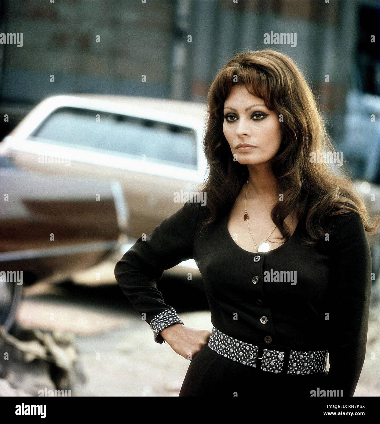 SOPHIA LOREN, LADY LIBERTY, 1971 Foto Stock