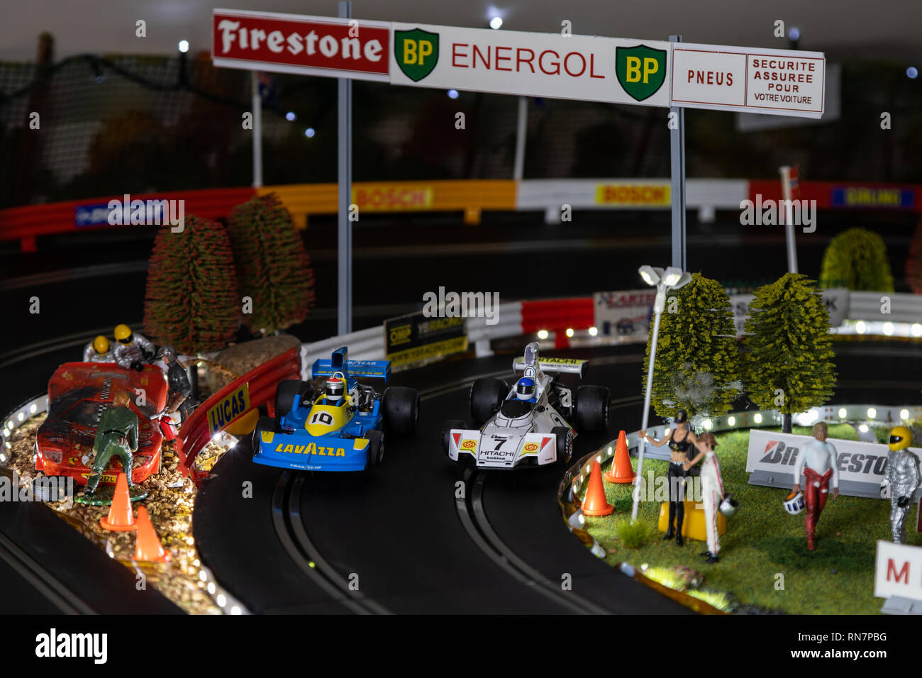 Scalextric Foto Stock