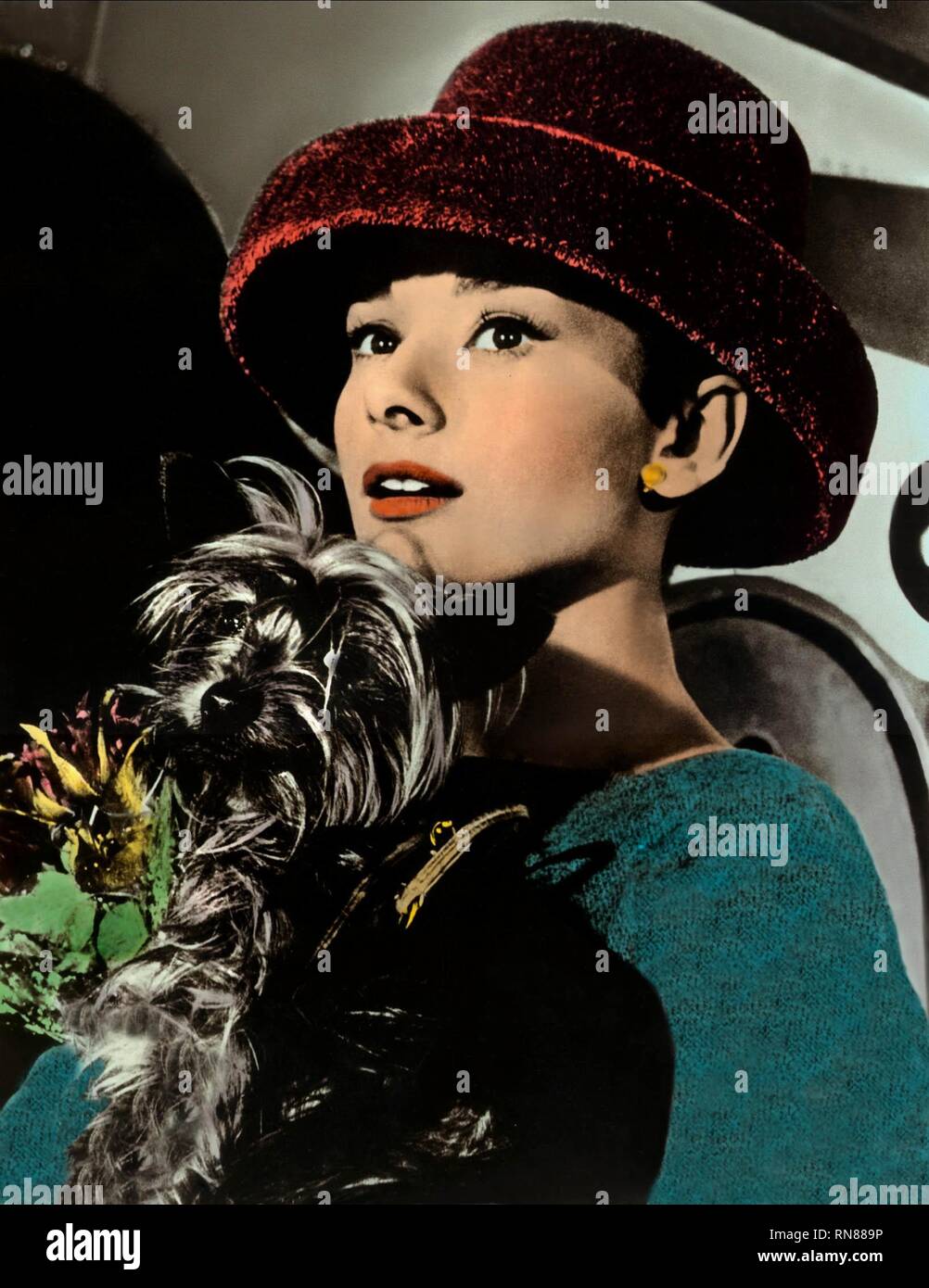 AUDREY HEPBURN, Funny Face, 1957 Foto Stock AUDREY HEPBURN, Funny Face, 1957 Foto Stock