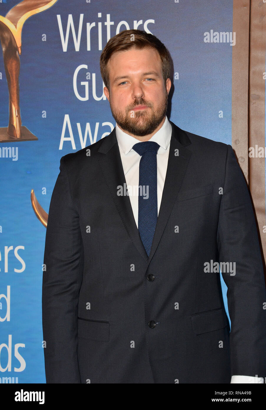 Los Angeles, Stati Uniti d'America. Xvii Feb, 2019. LOS ANGELES, CA. Febbraio 17, 2019: ceppi al 2019 Writers Guild Awards presso il Beverly Hilton Hotel. Credito: Paul Smith/Alamy Live News Foto Stock