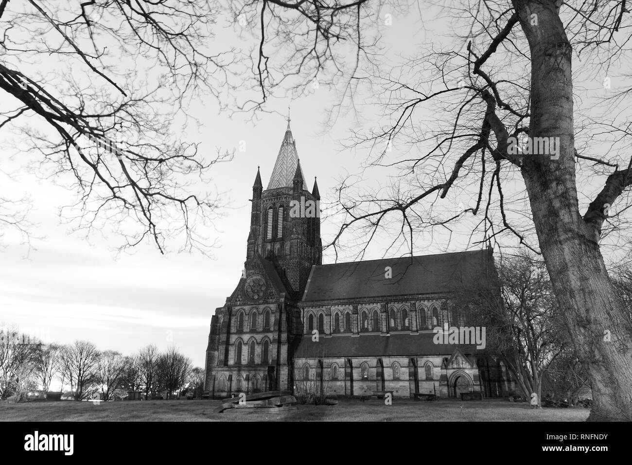 St Bartholomews chiesa in Leeds Foto Stock