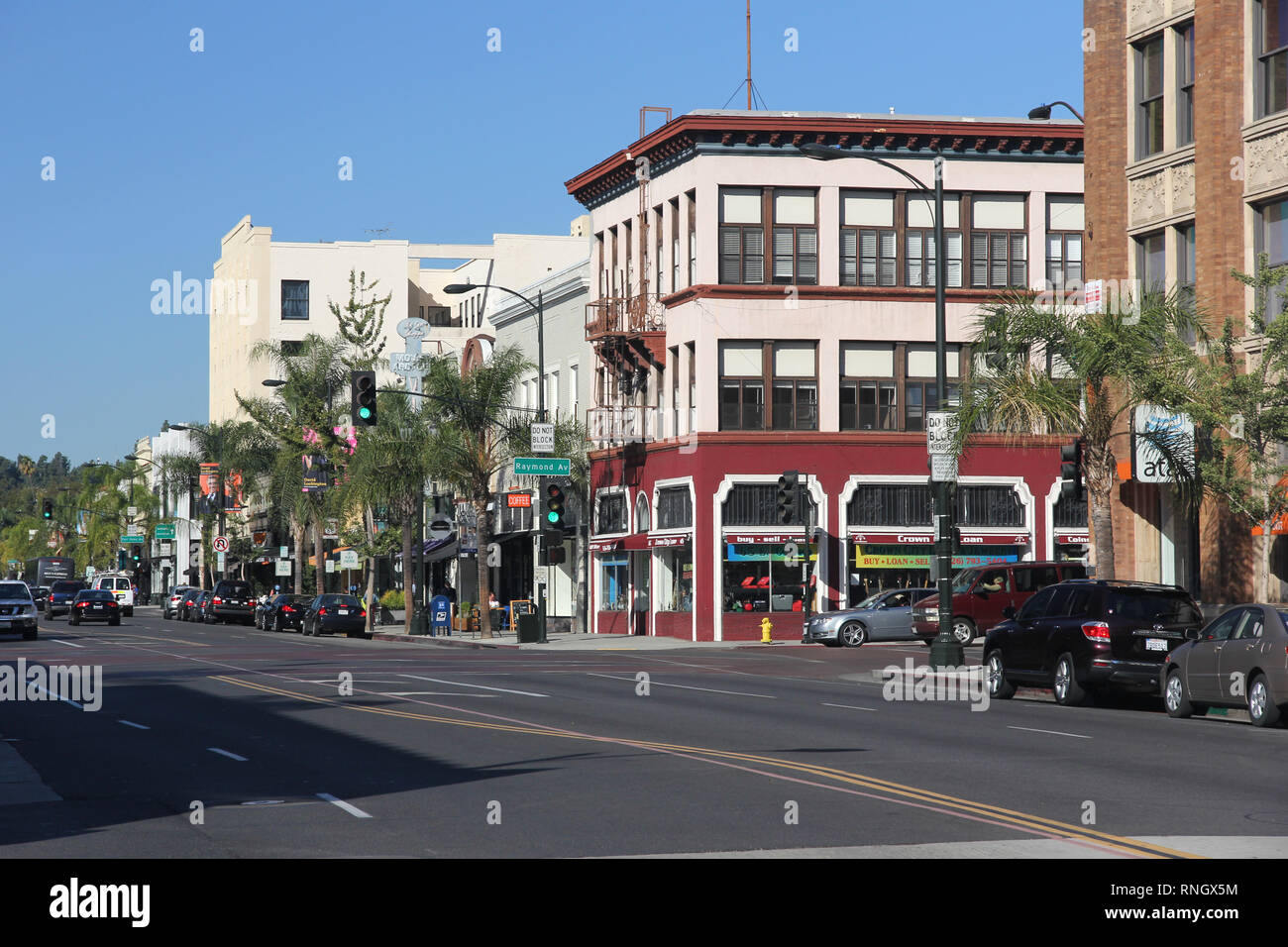 La Città Vecchia di Pasadena California USA Foto Stock