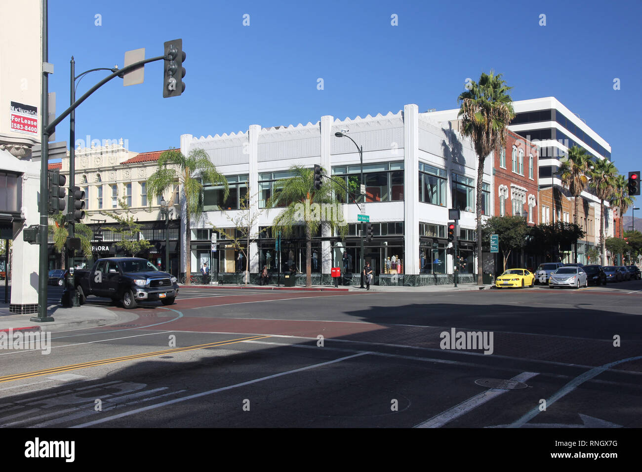La Città Vecchia di Pasadena California USA Foto Stock