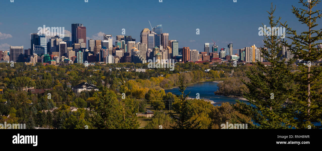 Calgary, città di Calgary, Alberta, Canada Foto Stock
