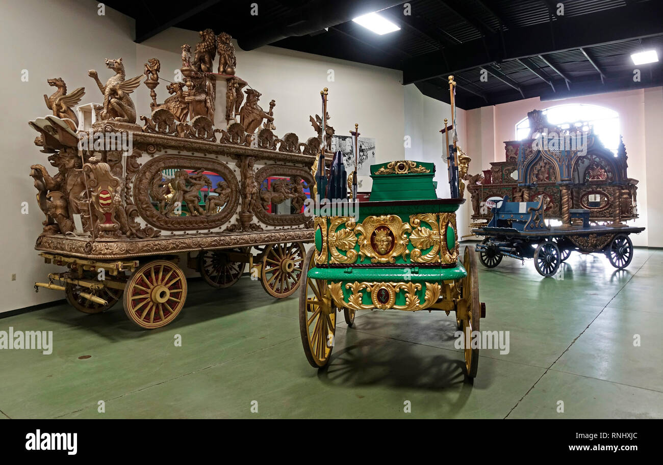 Circus World Museum Baraboo Wisconsin Foto Stock