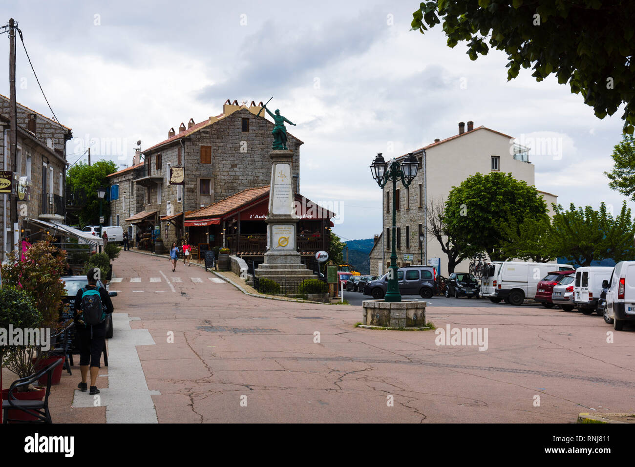 Zonza, Corsica, Francia Foto Stock