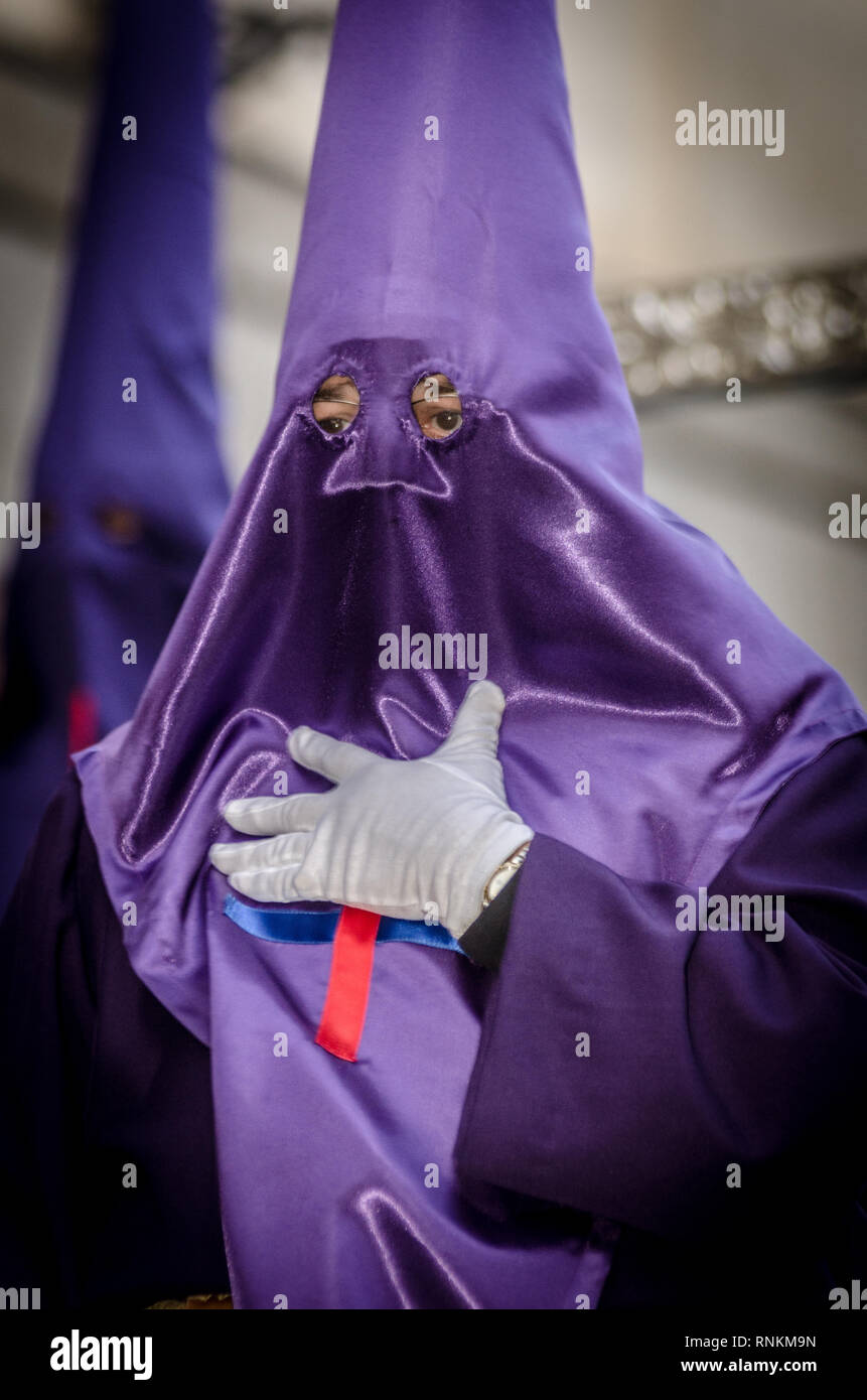 Semana Santa Madrid Spagna Foto Stock