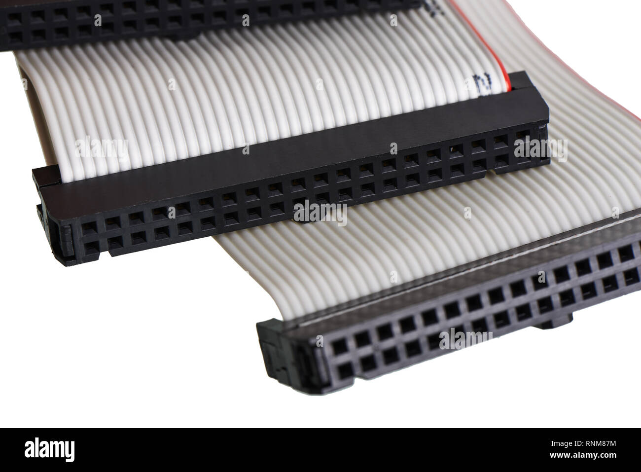 Parallelamente all attacco (PATA), computer di interfaccia bus per il collegamento di dispositivi di archiviazione di massa Foto Stock