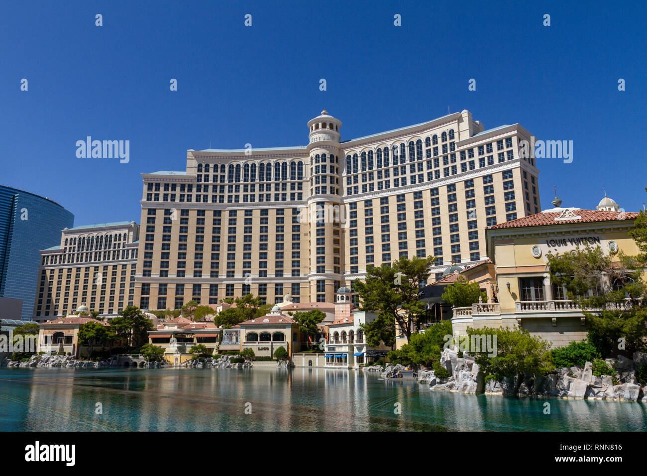 Il Bellagio Hotel and Casino Las Vegas (Città di Las Vegas, Nevada, Stati Uniti. Foto Stock