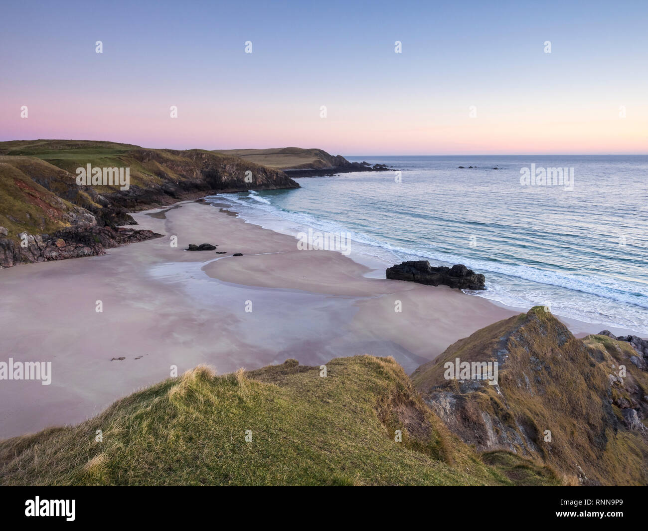Sango Bay, Durness, Sutherland, Scozia Foto Stock