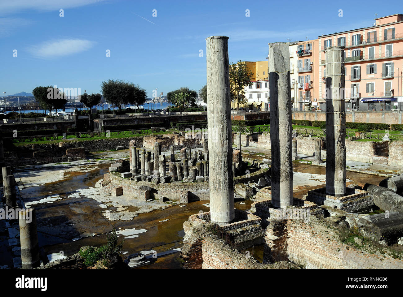 Pozzuoli, Campania, Italia. Il Macellum : era il Macellum o mercato