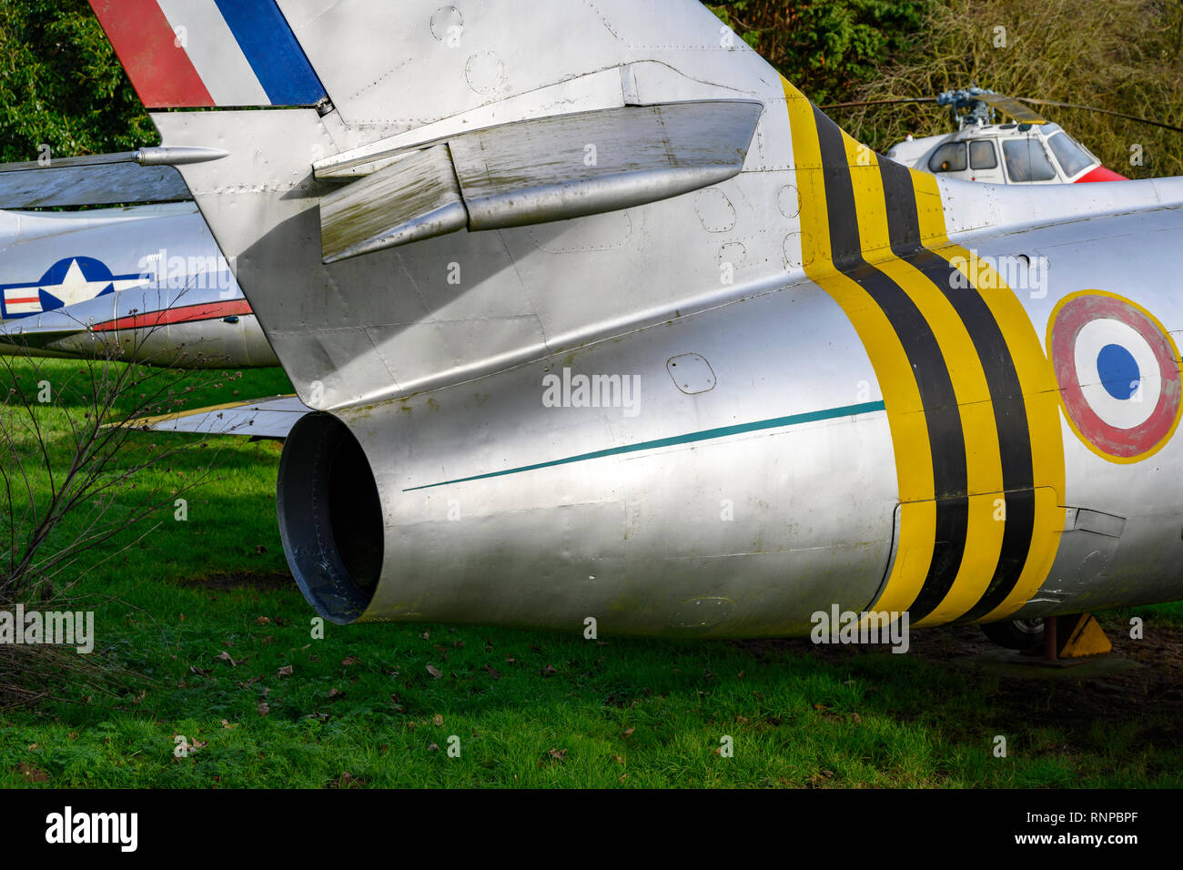 Norfolk e Suffolk Aviation Museum Foto Stock