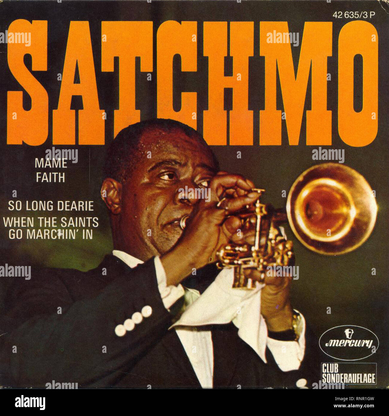 Satchmo Ep - Vintage Cover album Foto Stock