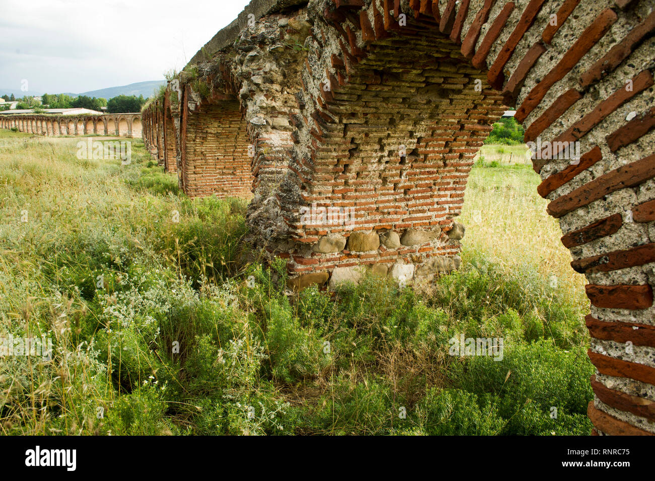 Acquedotto di Skopje, Skopje, Macedonia Foto Stock