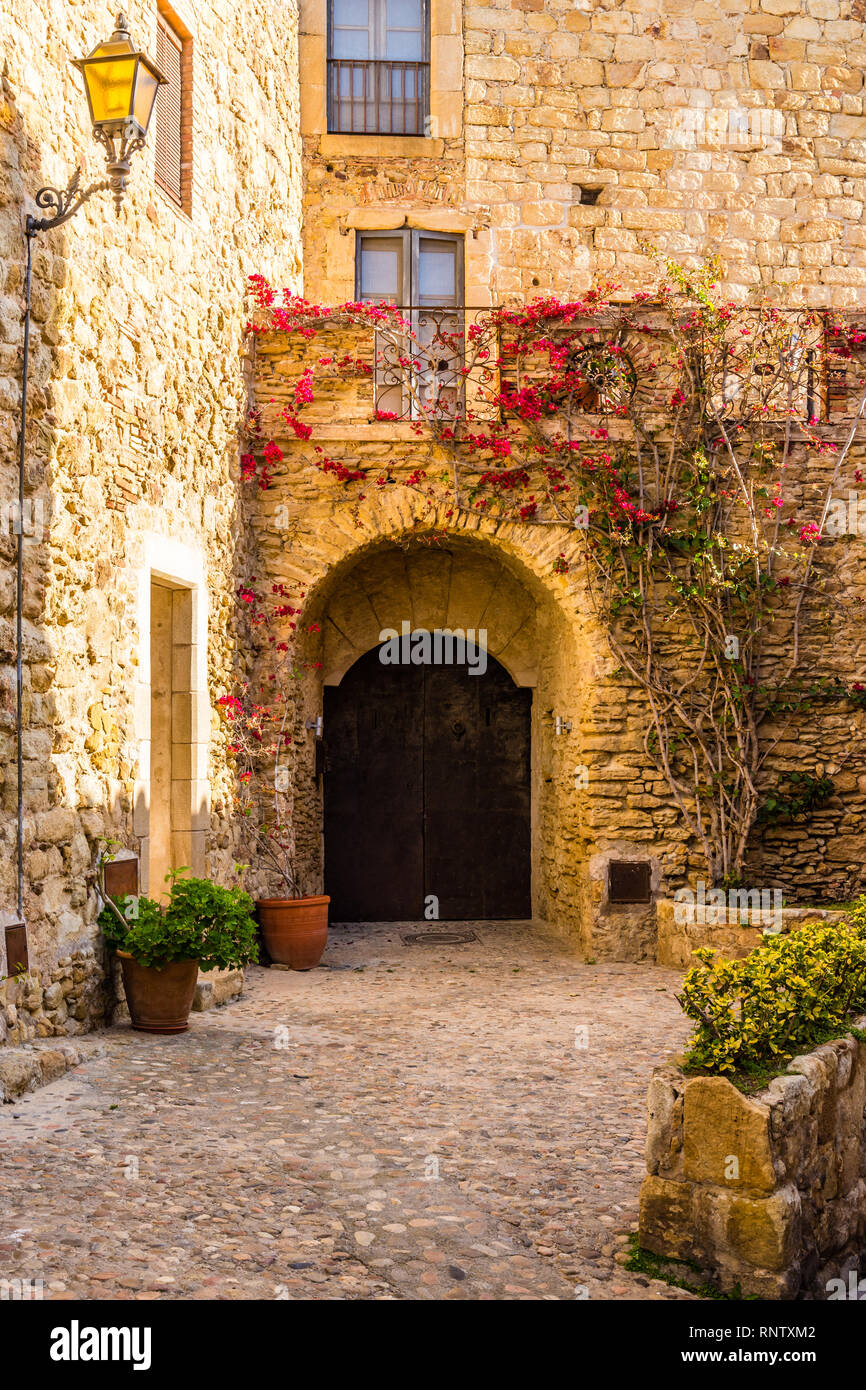 Bellissimo borgo antico Foto Stock