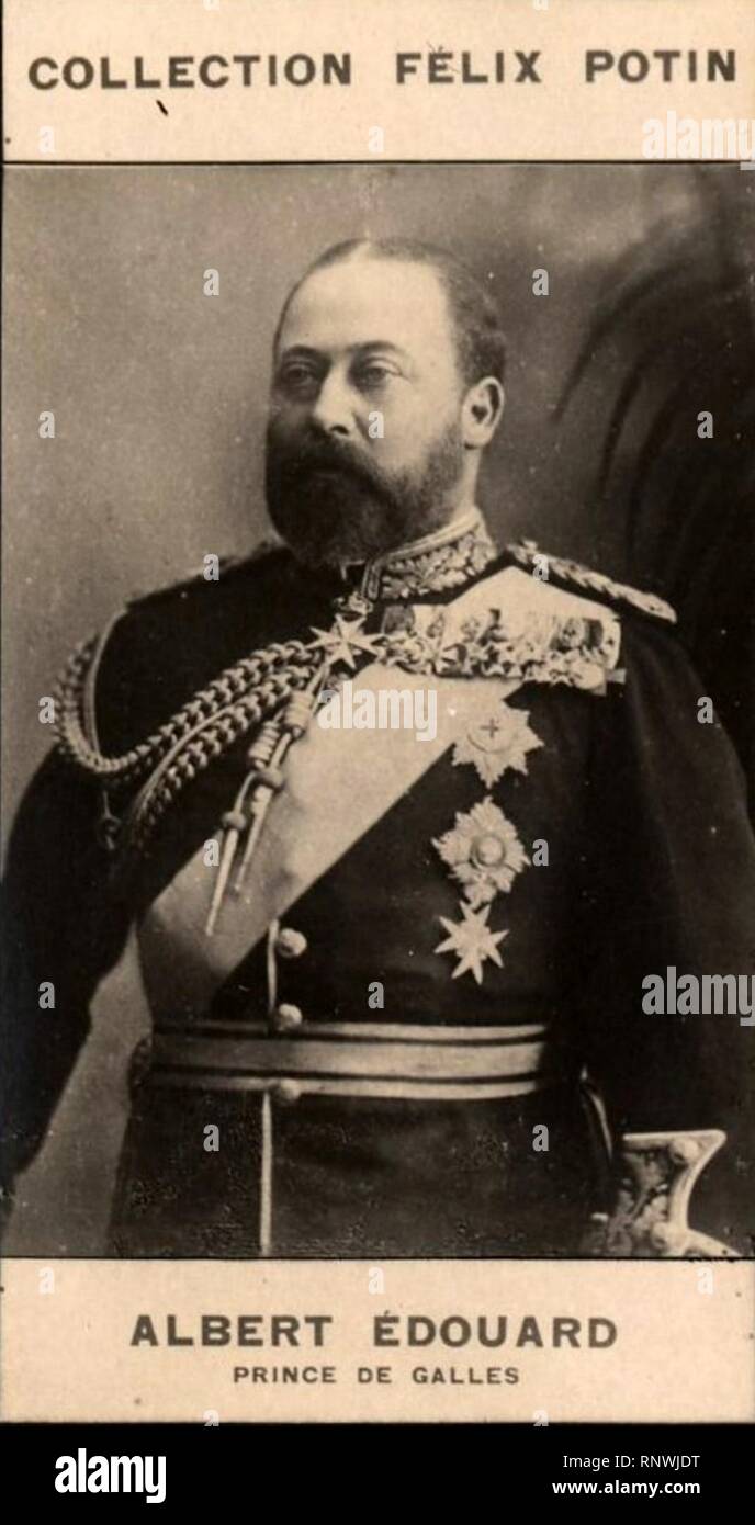 Pcp Albert Édouard, Prince de Galles. Foto Stock