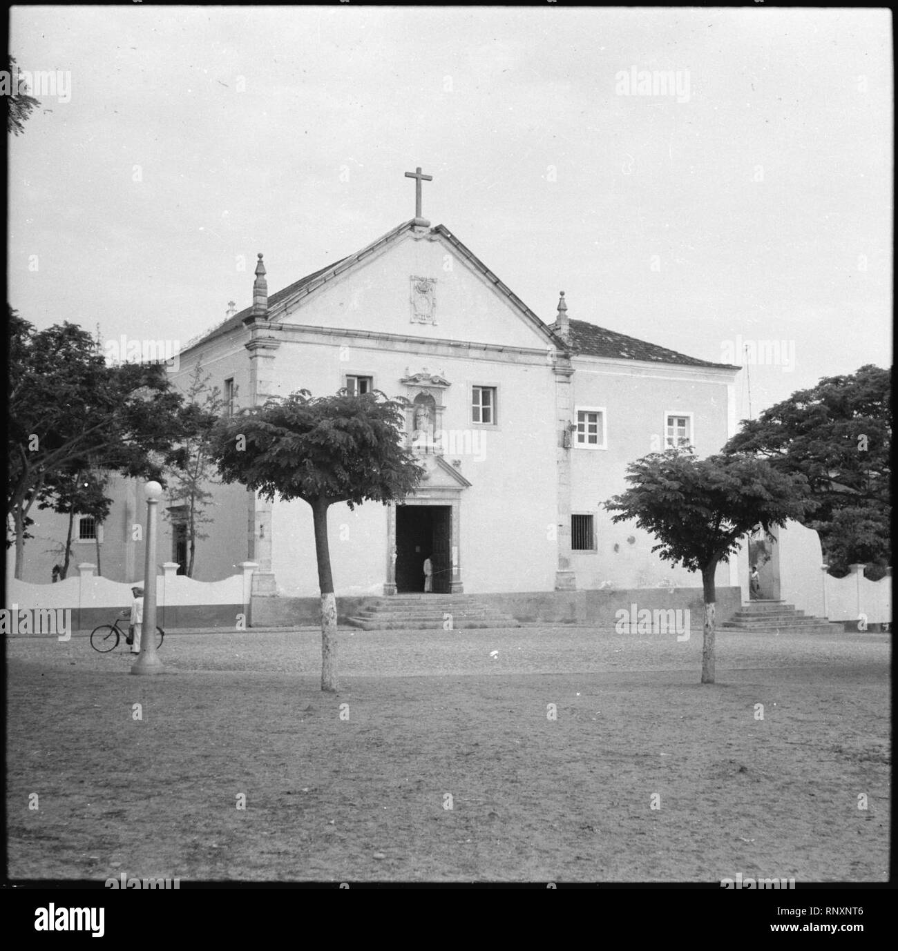 CH-NB - Portugiesisch-Westafrika, Luanda- Kloster - Annemarie Schwarzenbach - SLA-Schwarzenbach-UN-5-26-088. Foto Stock
