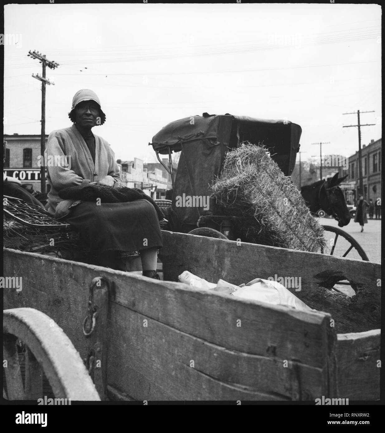 CH-NB - USA, Montgomery-AL- Menschen - Annemarie Schwarzenbach - SLA-Schwarzenbach-UN-5-11-039. Foto Stock