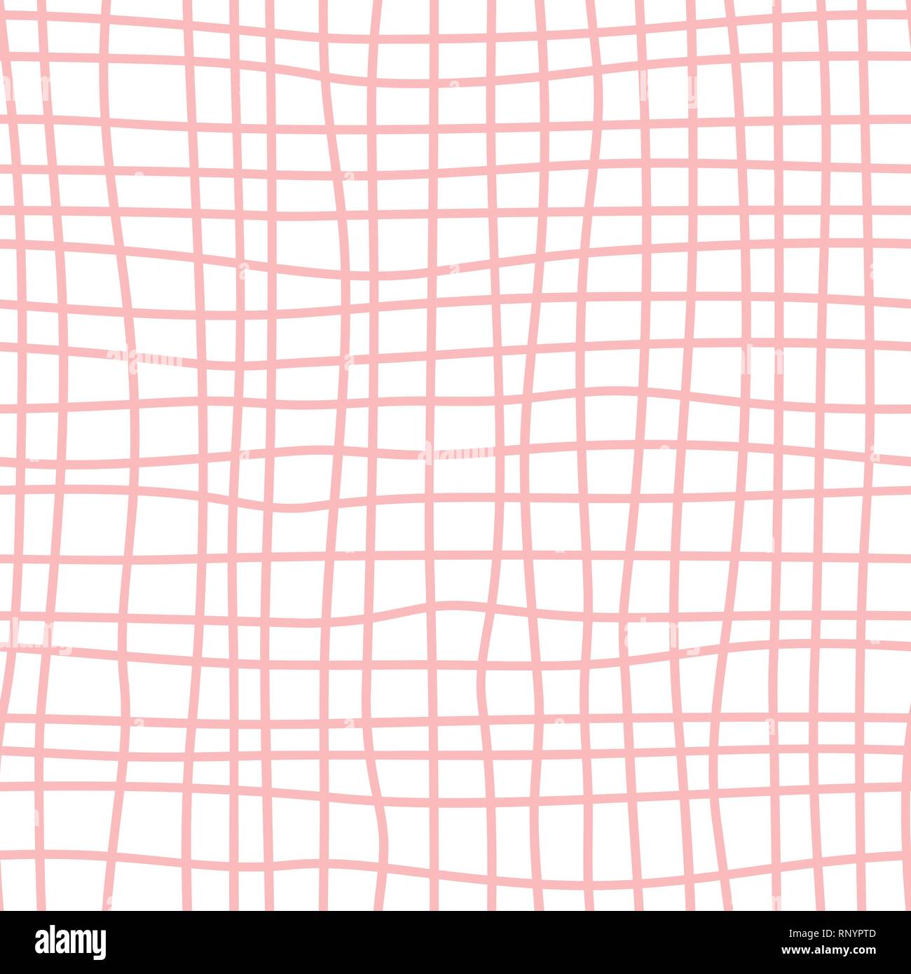 Motivo vettoriale a reticolo rosa senza giunture con superficie a setaccio geometrico. Ideale per l'imballaggio di carta texture, poster, sfondi, biglietti d'auguri, moda. Illustrazione Vettoriale
