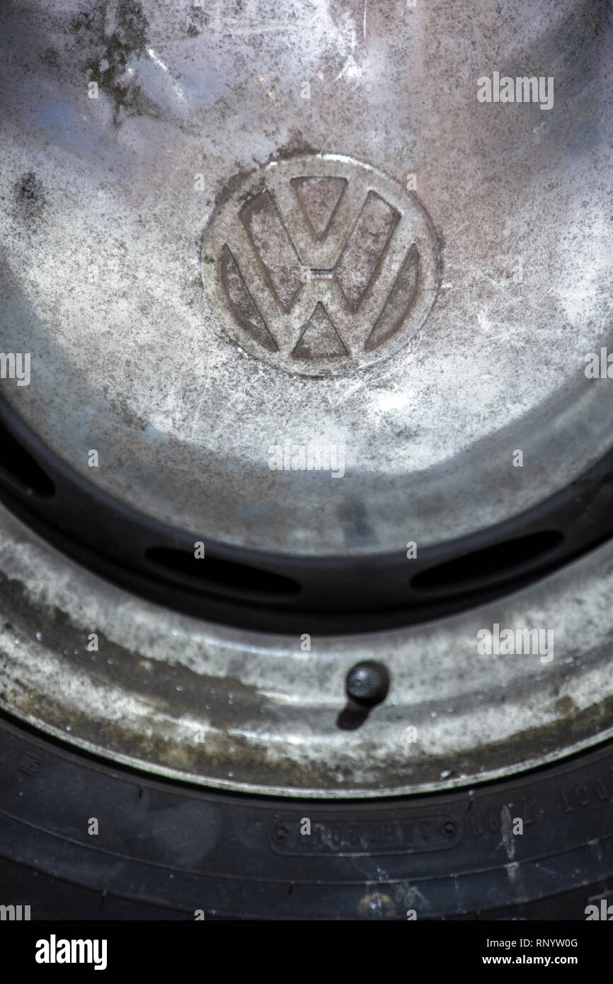 Antique Volkswagen Beatle Foto Stock