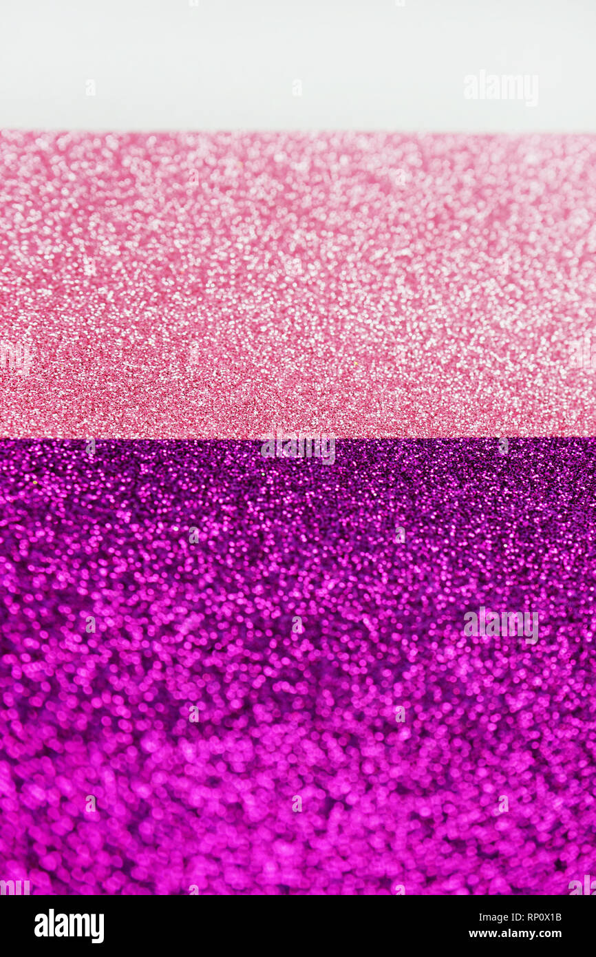 Rosa e glitter texture di gradiente Foto Stock