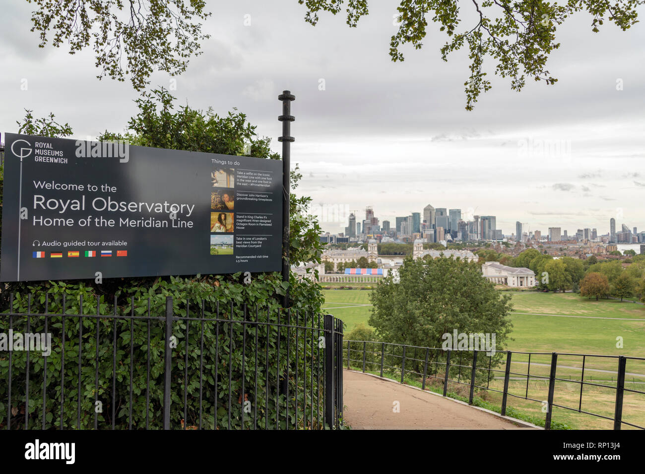 Osservatorio Reale di Londra Foto Stock
