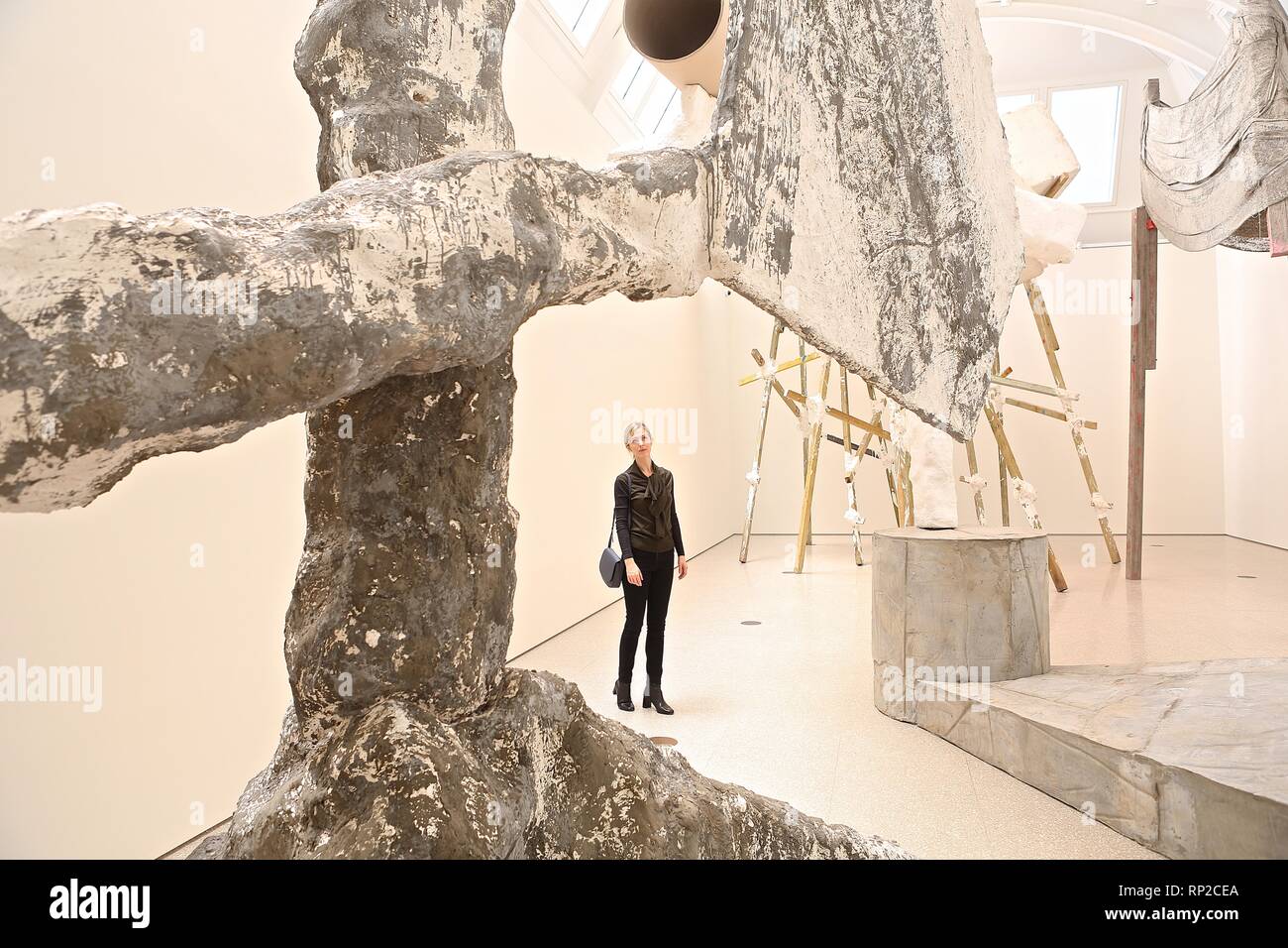 Phyllida Barlow RA cul de sac Foto Stock