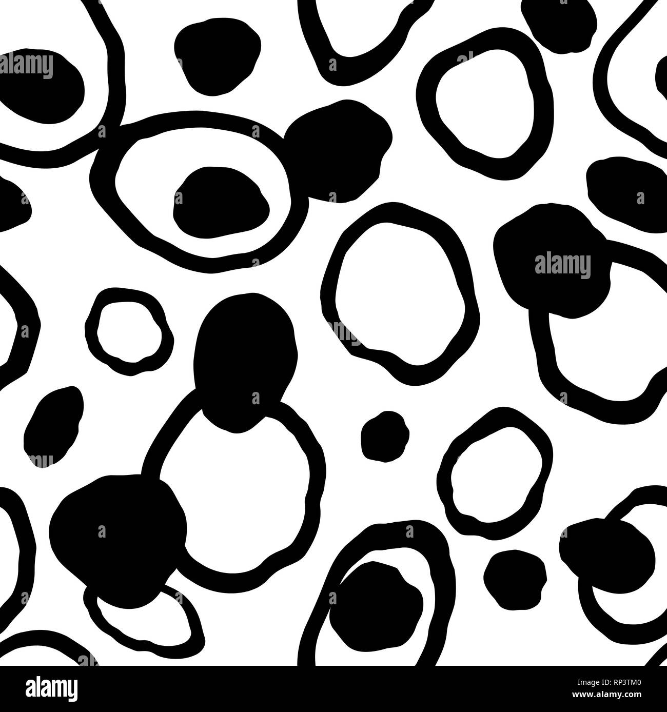 Abstact seamless pattern. Dot texture. Ornamento tratteggiata. Illustrazione Vettoriale