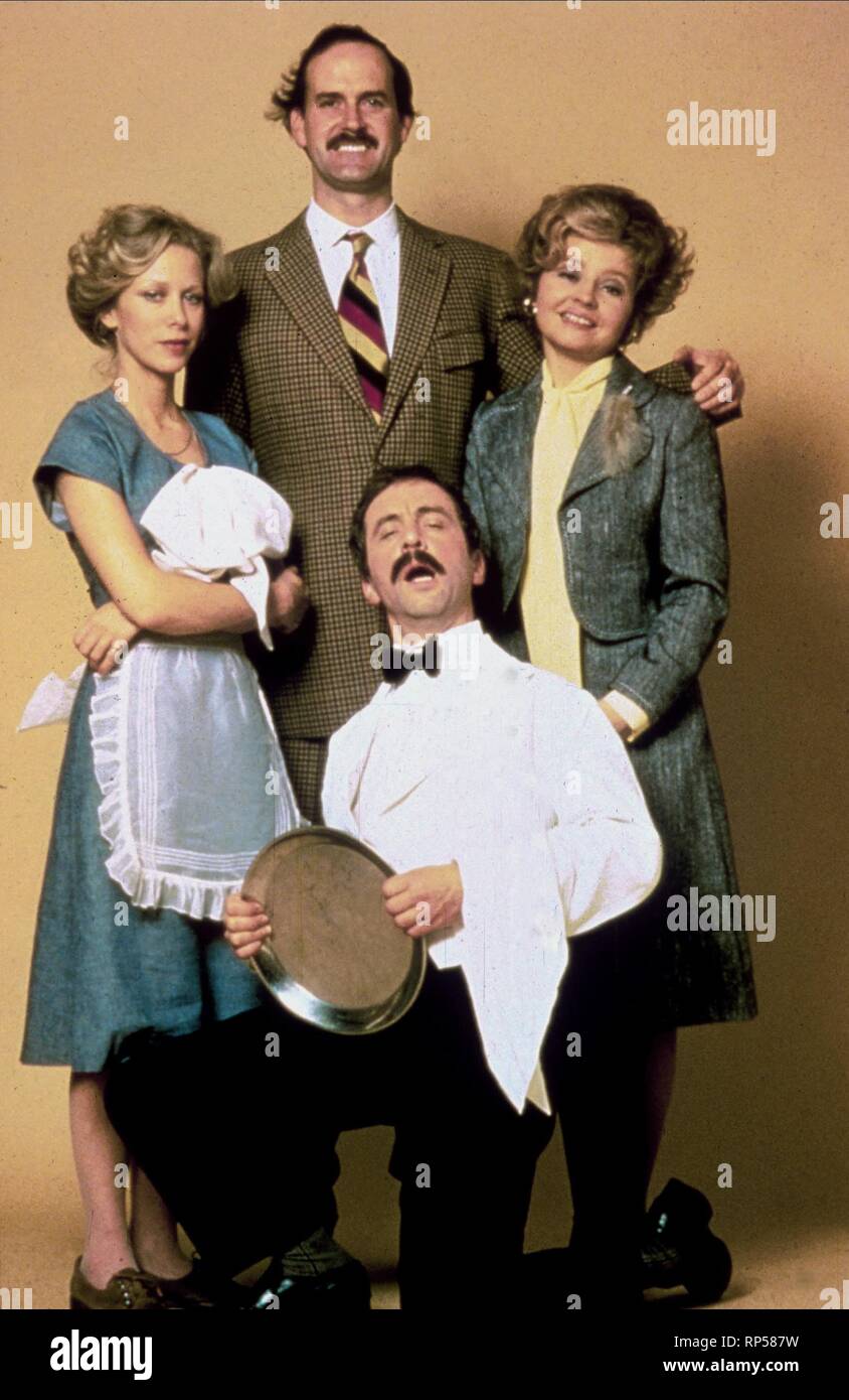 BOOTH,CLEESE,SACHS,scale, Fawlty Towers, 1975 Foto Stock