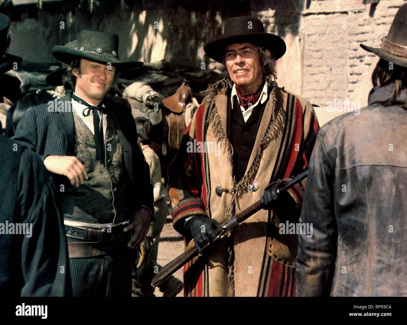 KRISTOFFERSON,COBURN, Pat Garrett e Billy the Kid, 1973 Foto Stock