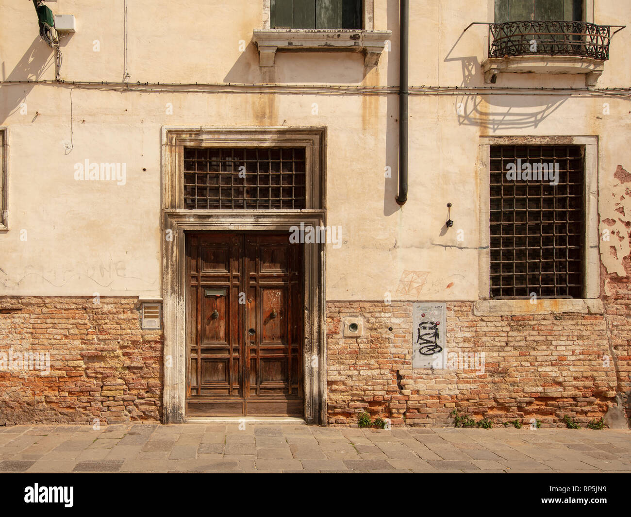 Le porte di Venezia sono una cosa così grande da fotografare. Foto Stock