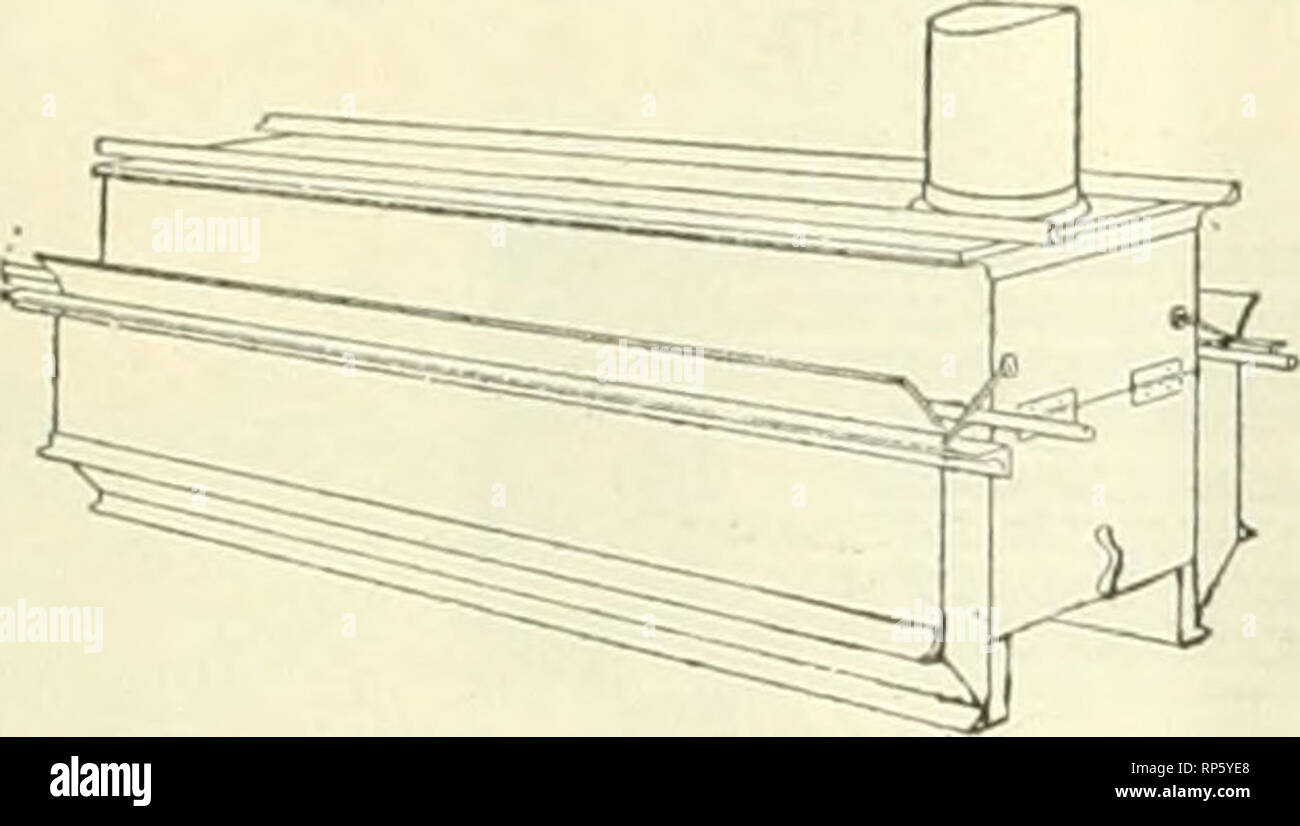 . Il fiorista americana : un giornale settimanale per il commercio. Floricoltura; fioristi. igii. Il fiorista americano. 95 xx secolo suolo forno sterilizzante per sterilizzare il suolo, uccidendo tutti i semi di erbaccia, insetti, Worm e funghi. Essa detiene il suolo per essere sterilizzato a lati nonché in alto e molto poco carburante è necessario. Realizzato in lamiera pesante, rinforzato con ferro ad angolo, e è forte nnd durevole. Si tratta di 2 metri di larghezza, 2 piedi alto e lungo 9 metri, e riscalda il suolo a fondo senza dover essere agitata o manipolate. Prezzo, 70.00, ma farà un'offerta speciale da introdurre per il primo acquirente in Foto Stock