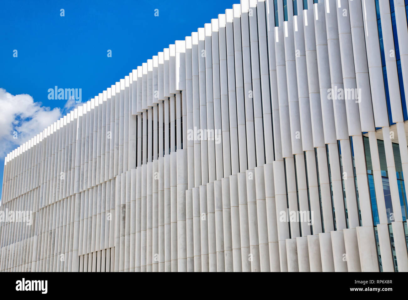 Lisbona, Portugal-October, 2017: architettura moderna di Lisbona, EDP Portogallo edificio di energia Foto Stock