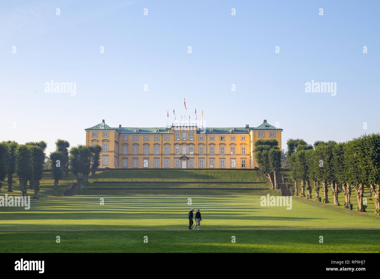 Il castello di Frederiksberg a Copenhagen Foto Stock