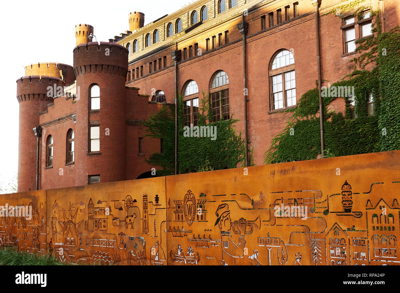 Alumni park University of Wisconsin Madison Foto Stock