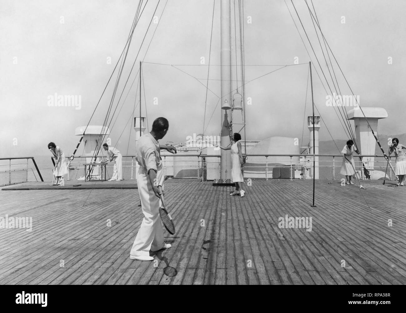 Crociera sul victoria transatlantico, 30s Foto Stock