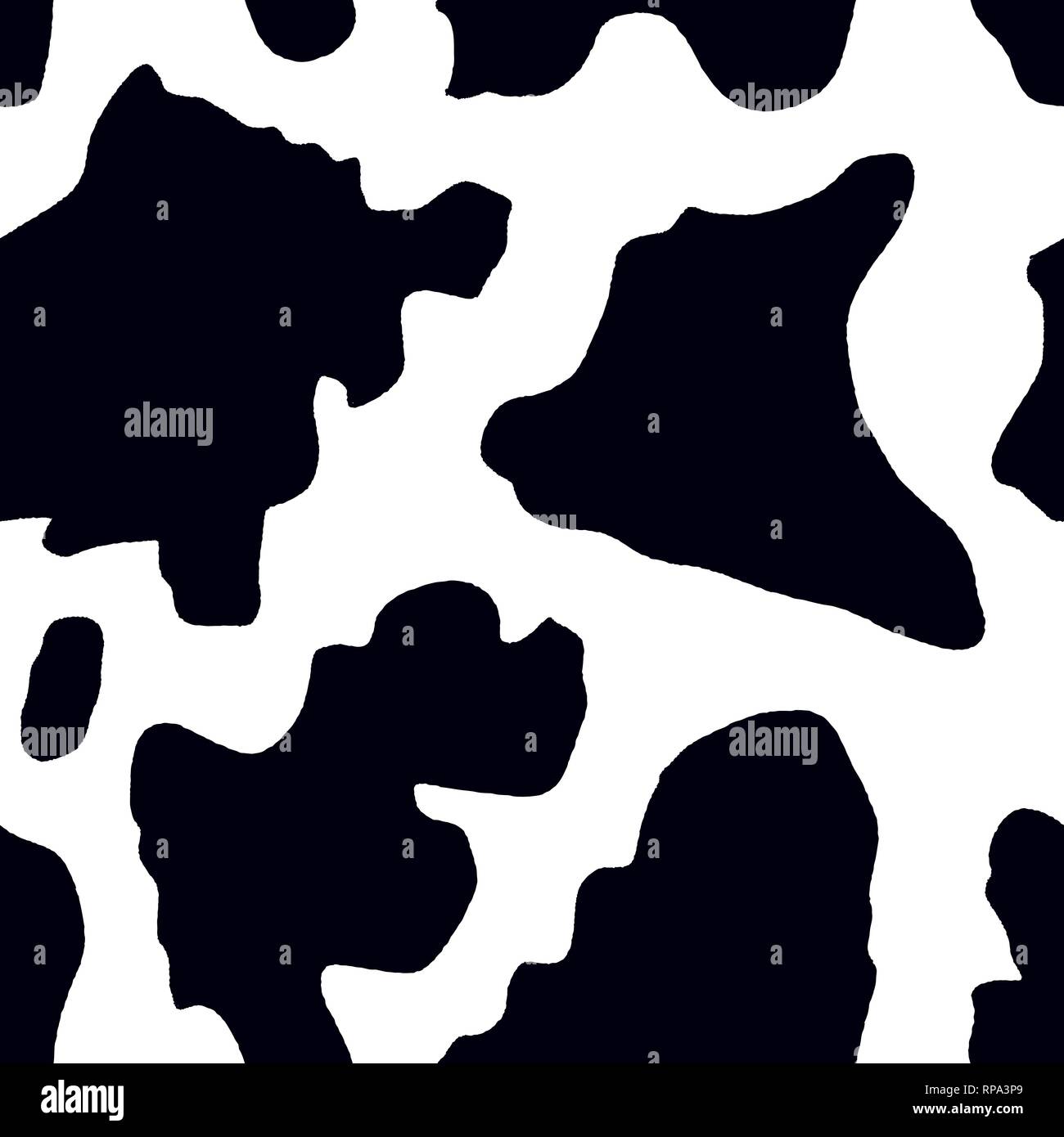 Modello di vacca - bovini nascondi vettore. Perfetta illustrazione di texture. Illustrazione Vettoriale