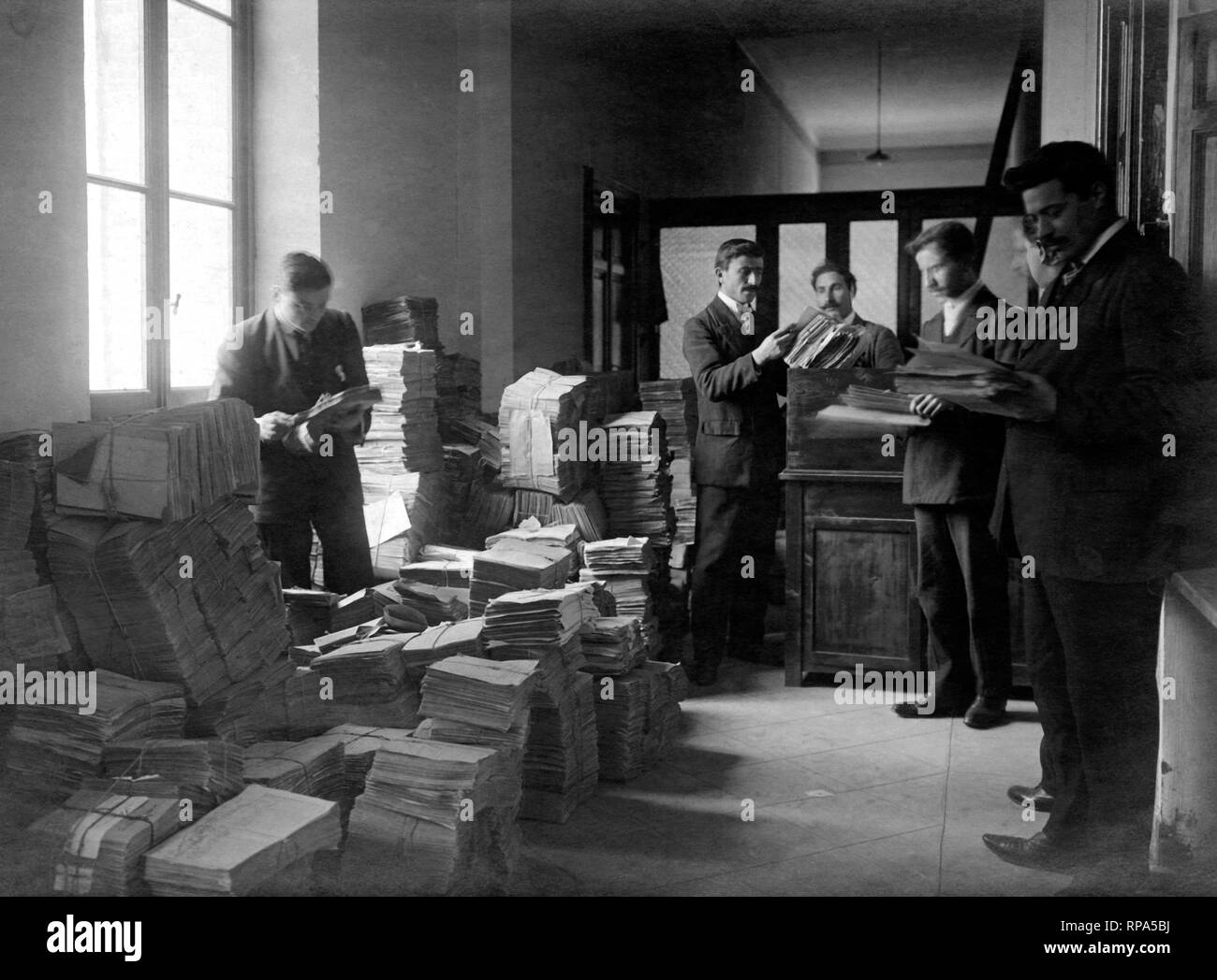 Napoli, Archivio, 1900-1910 Foto Stock