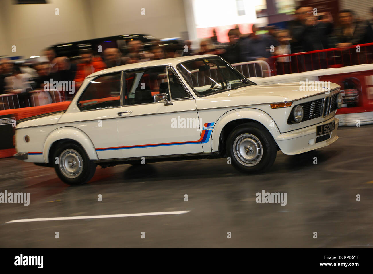 BMW 2002 presso il London Classic Car Show 2019 Foto Stock