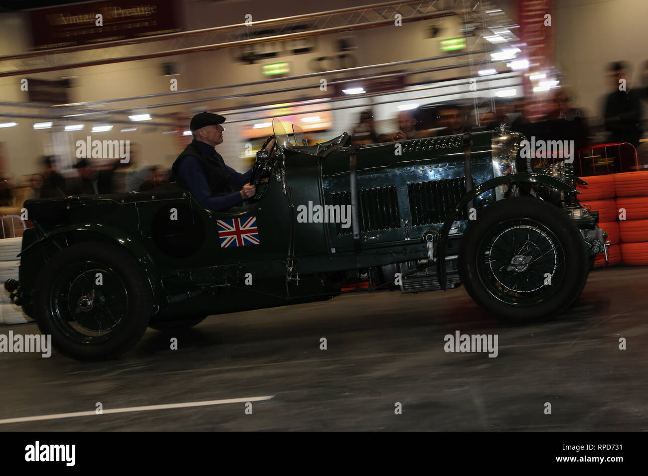 Bentley soffiante al London Classic Car Show 2019 Foto Stock
