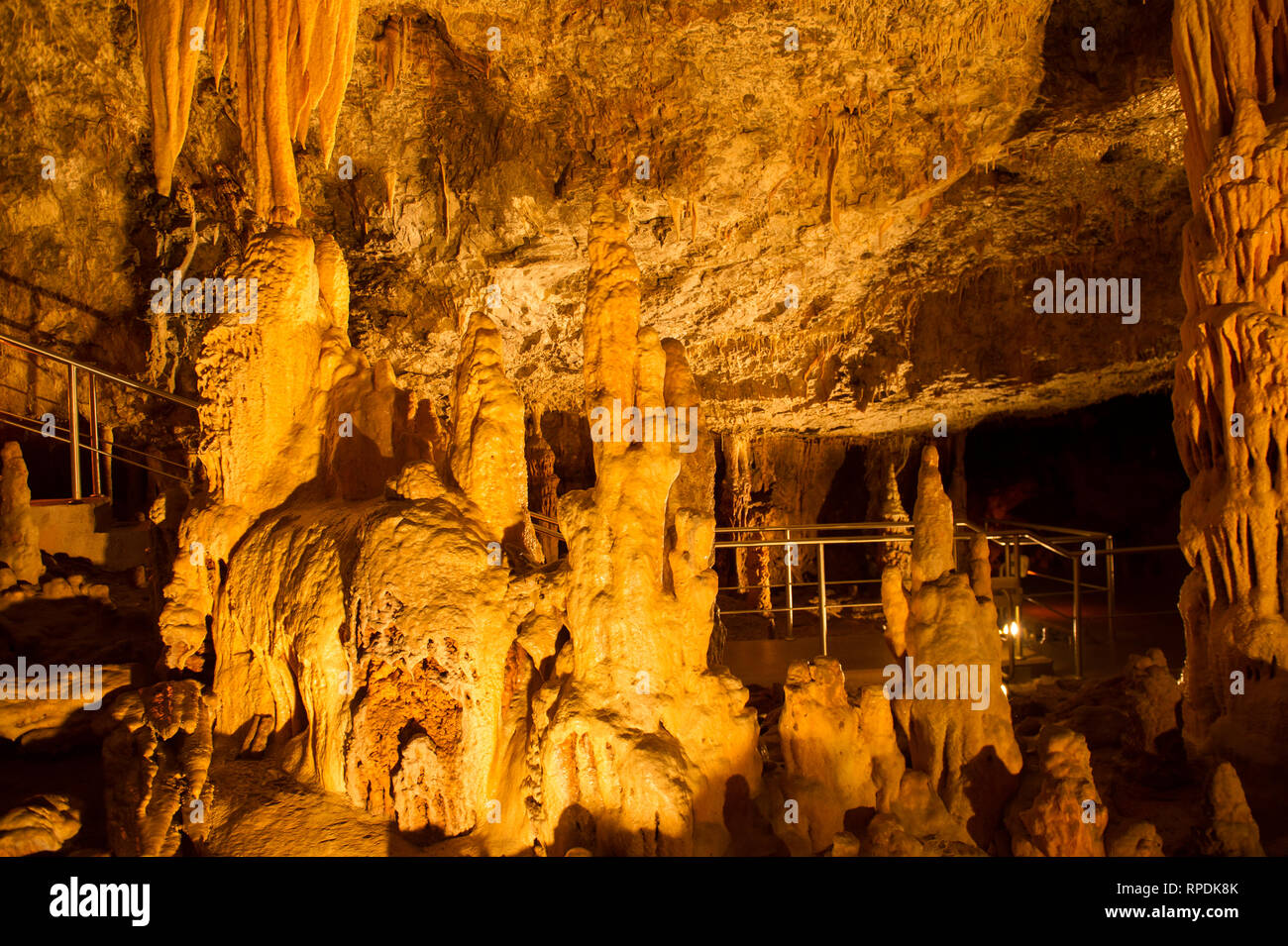 Grotta di Kapsia, Tripoli, Arcadia, Grecia Foto Stock